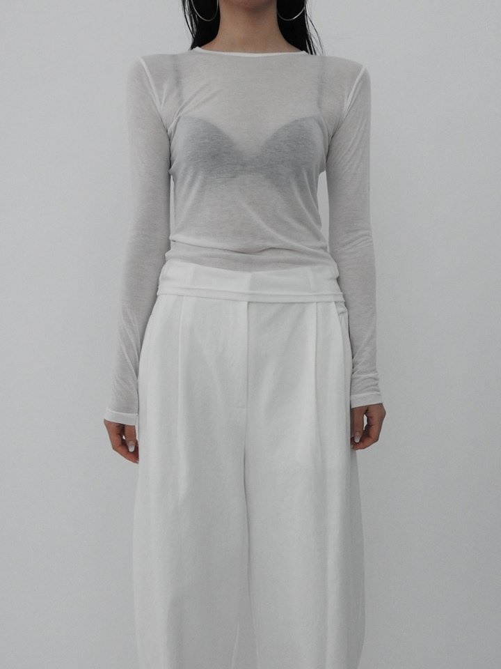 Layered See Through Tee