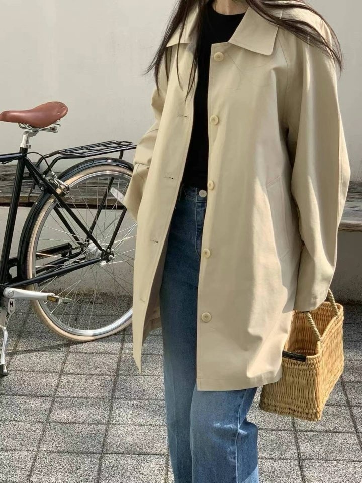 Easy Single Trench Coat