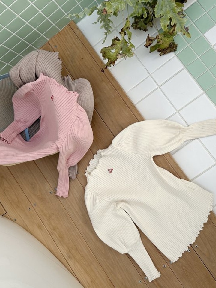 Rib Big Puff Tee