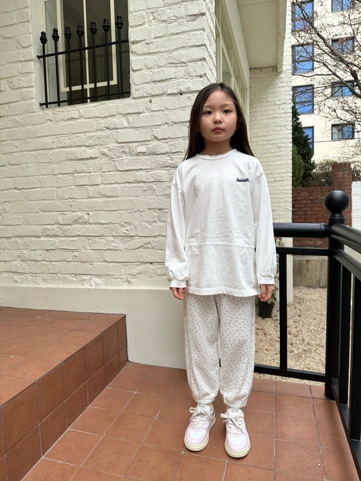Small Flower Jogger Pants