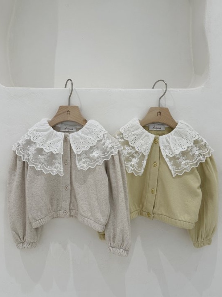 Lace Terry Cardigan