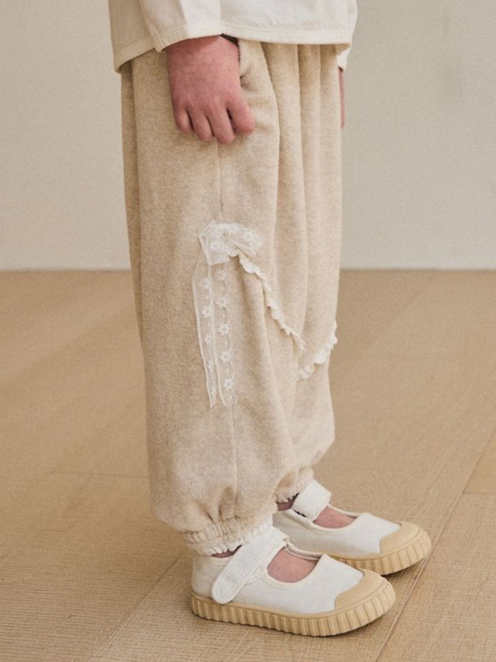 Terry Lace Pants