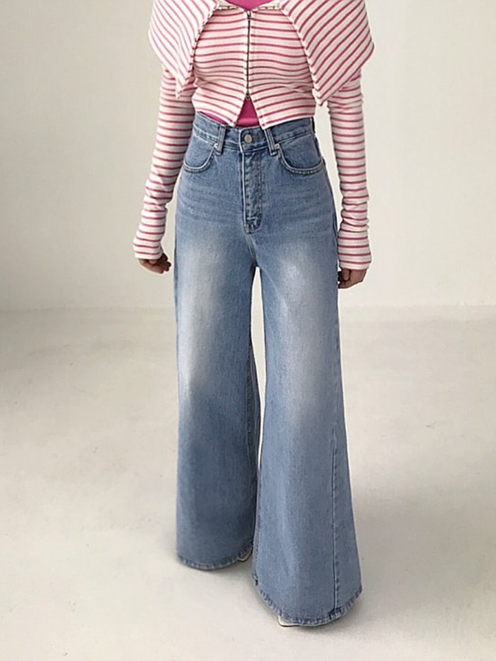 Sidney Slit Denim Pants