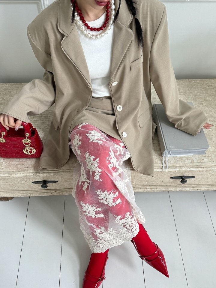 Lace Layered Skirt