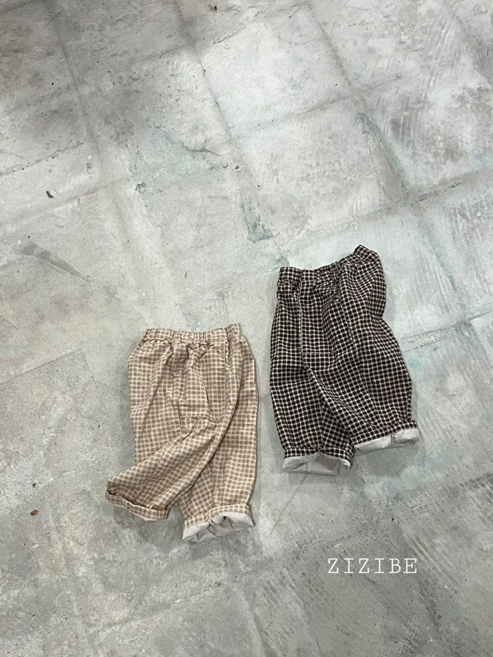 Small Check Pants