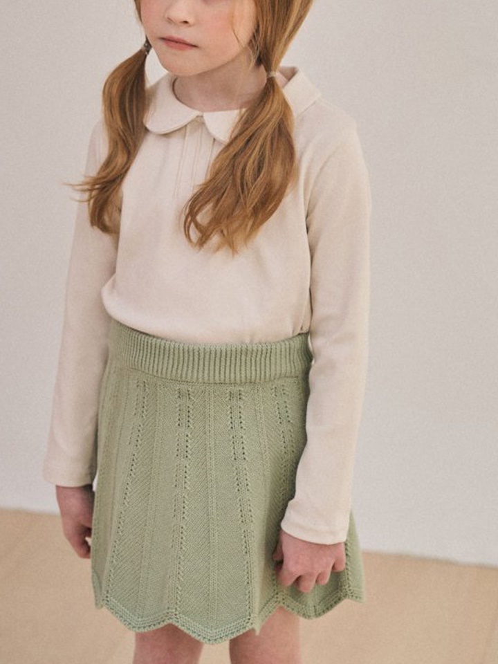 Wave Knit Skirt