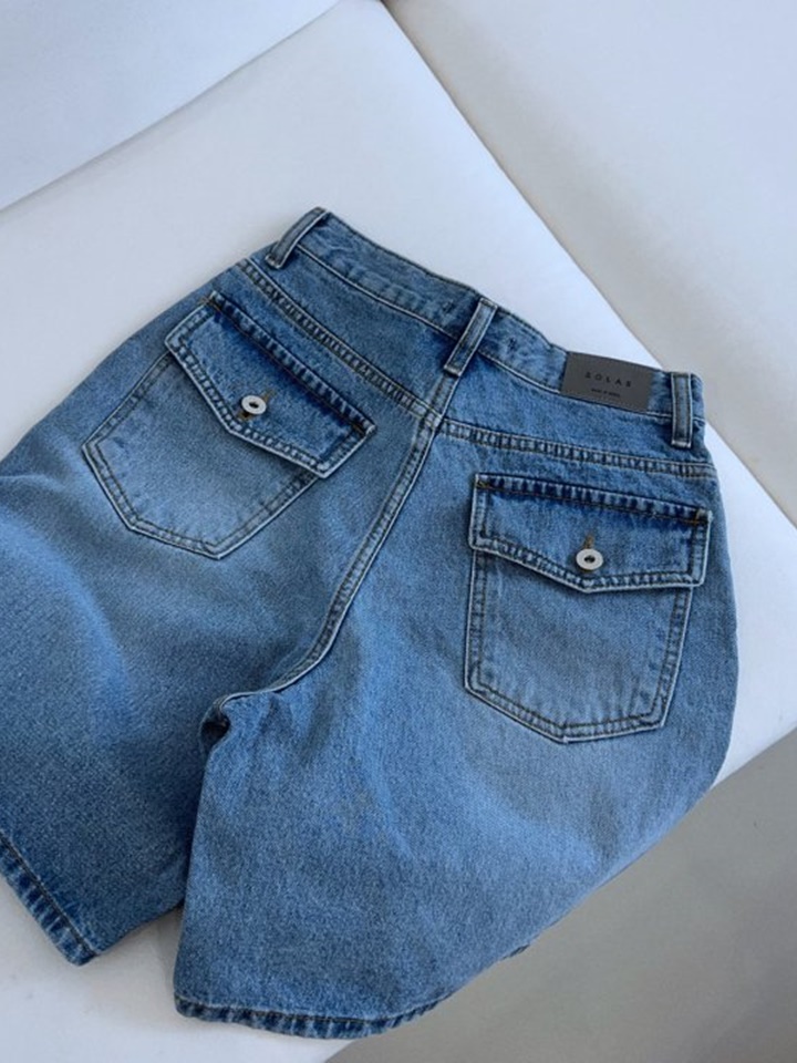 Sunny Denim Half Pants