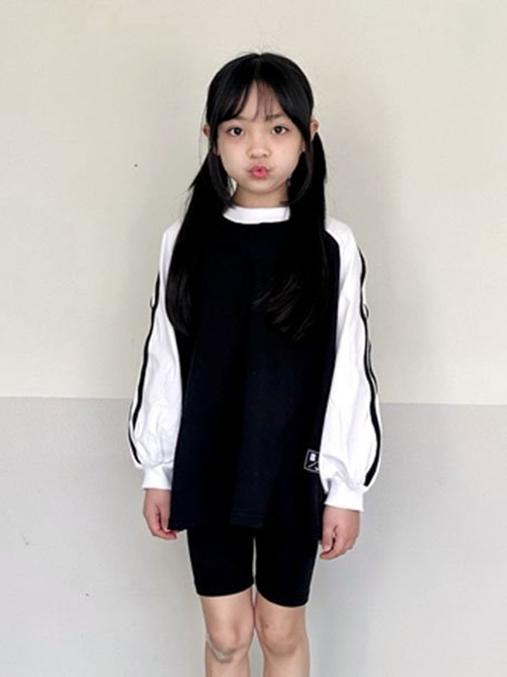 Raglan Line Box Tee