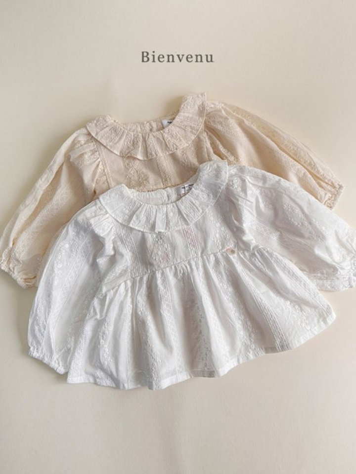 Empire Jacquard Blouse