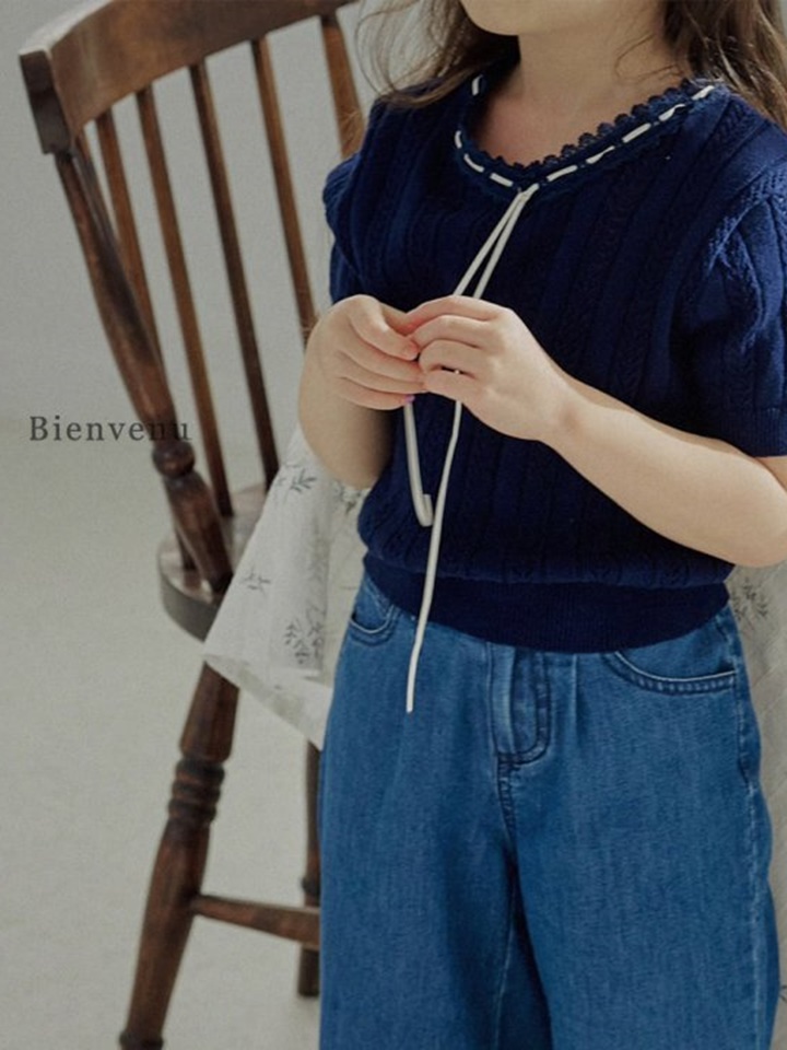 Knit Ribbon Tee