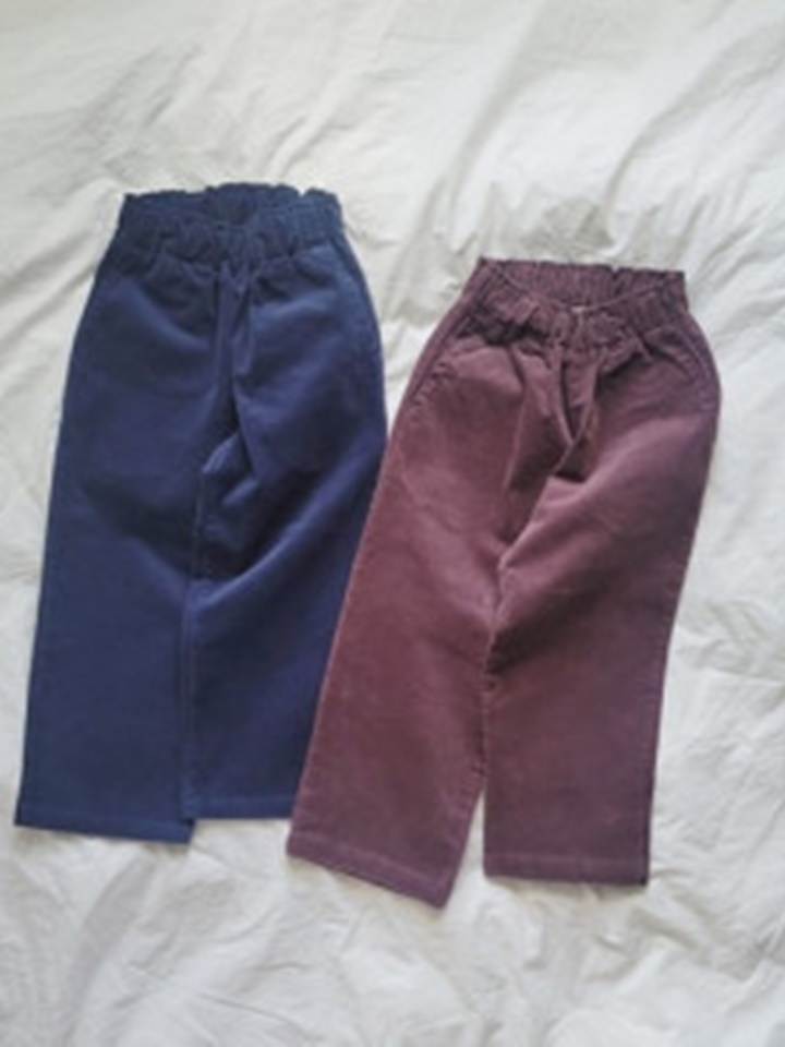 Straight Rib Pants