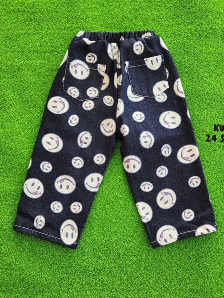 Smile Denim Pants
