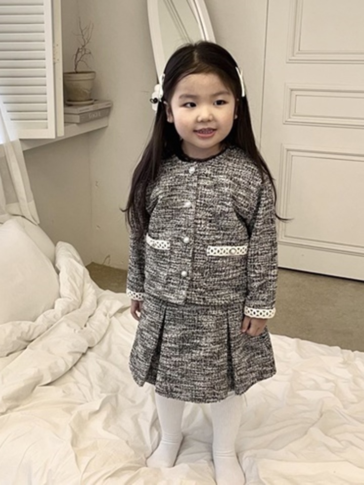 Modern Tweed Skirt