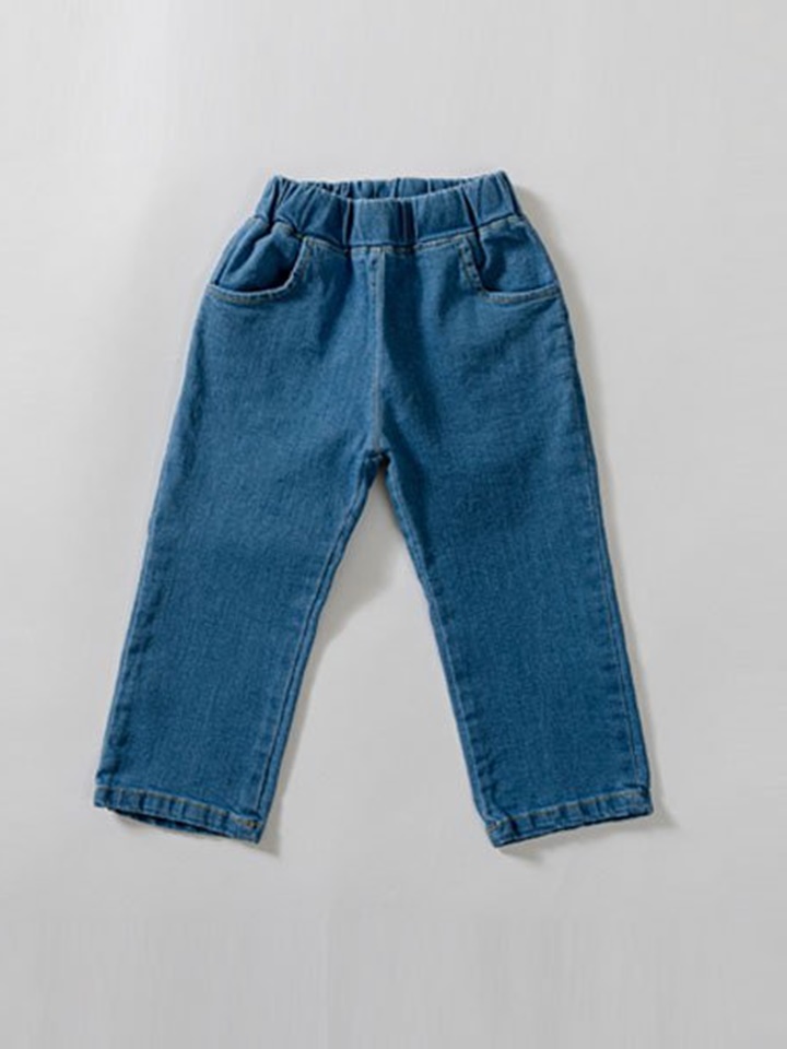 Denim Straight Pants