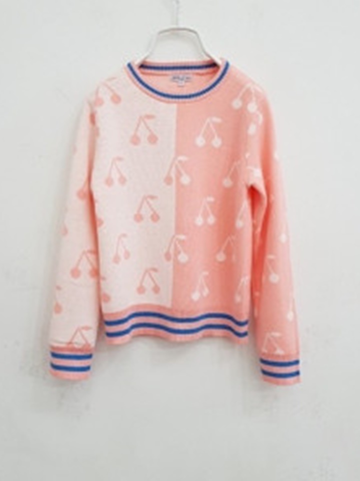 Bbooing Cherry Half Half C Knit