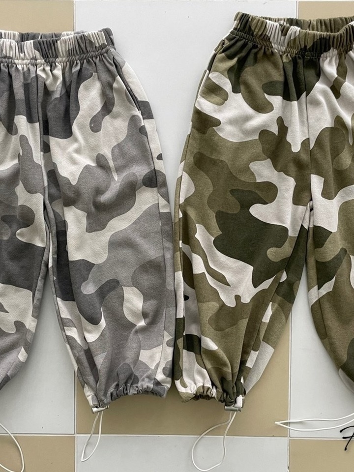 Camo Terry Pants