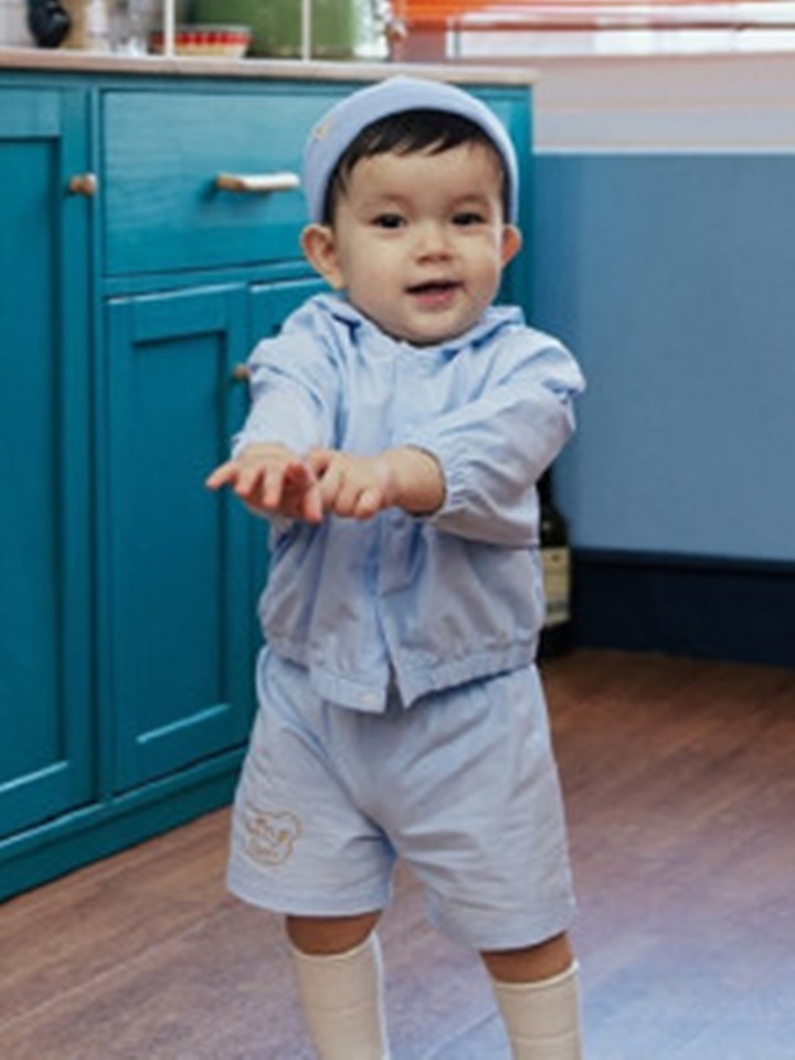 Blue Crisp Shorts