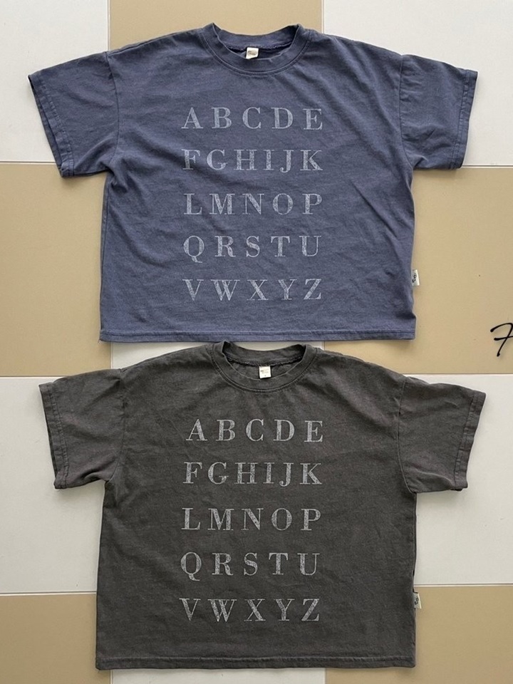Alphabet Box Tee