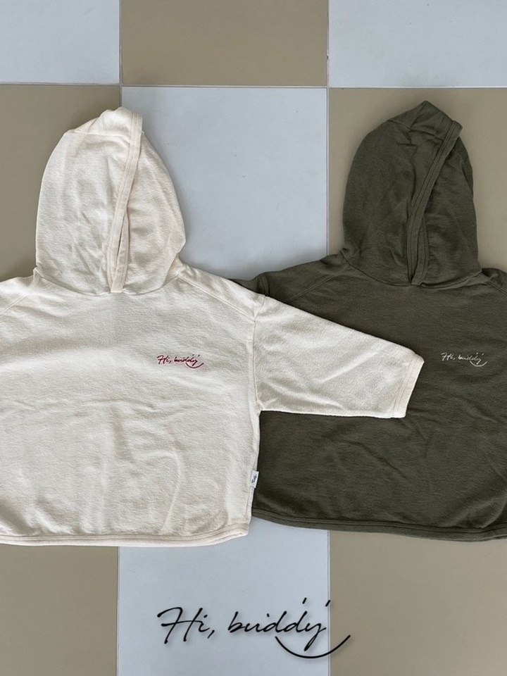 Embroidery Hoody Tee