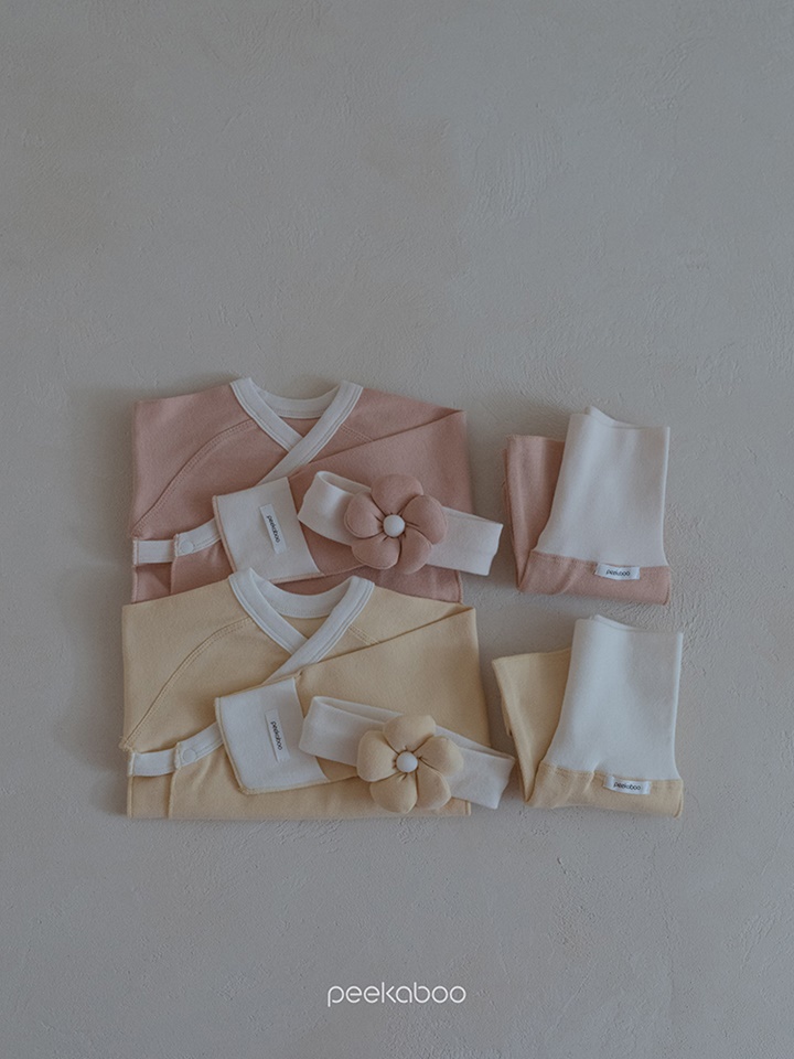 SS Gaebi Flower Bonnet Set