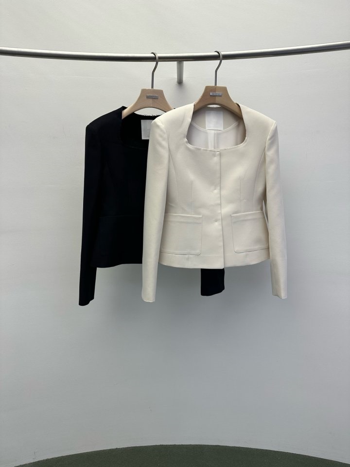 U Square Neck Jacket
