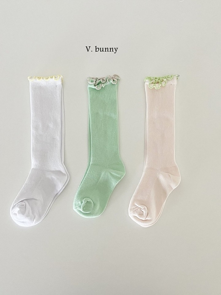 Frill Long Socks Set