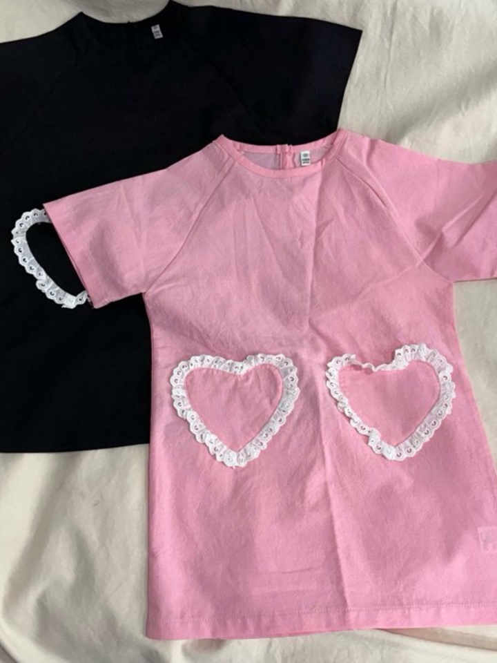 Heart Pocket One-Piece