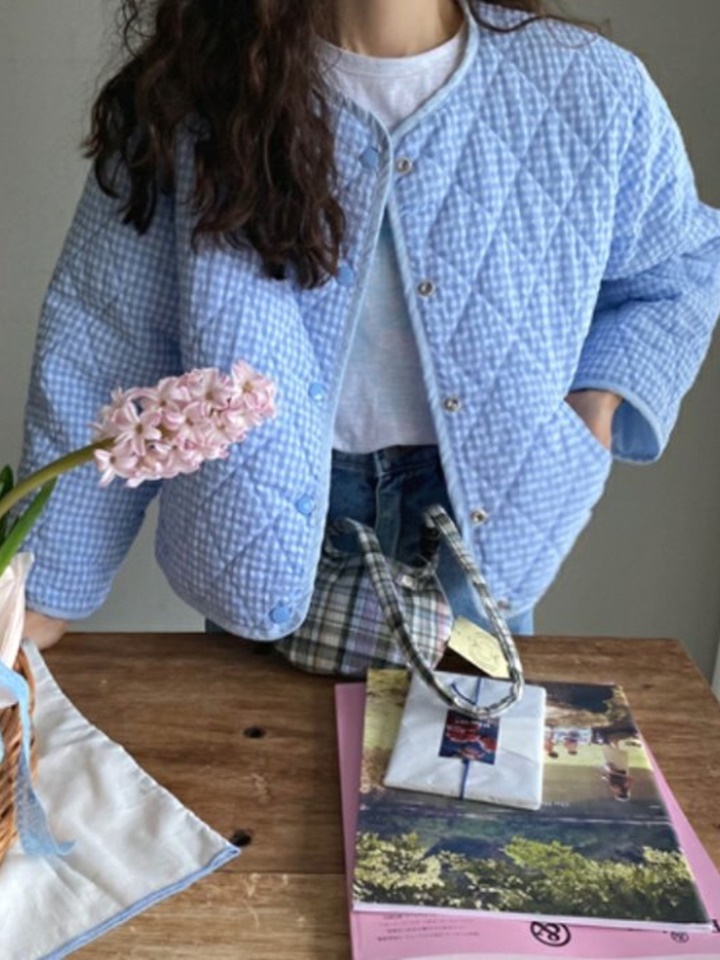 Check Quilting Jumper