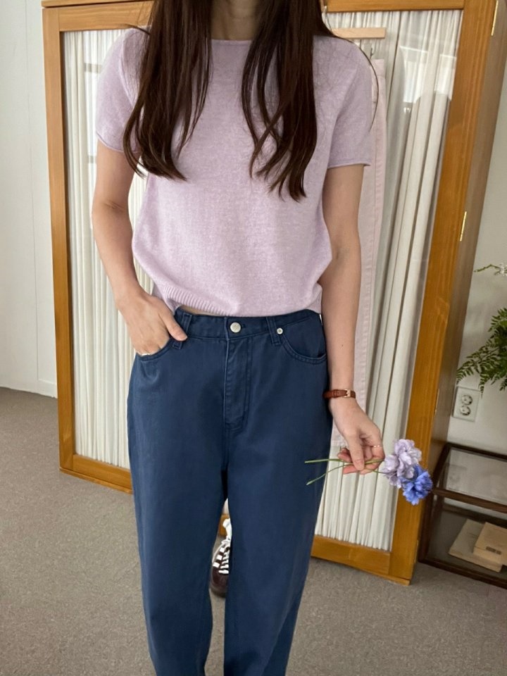C Short Sleeve R Knit