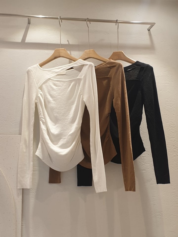 Shaling  Slit Knit