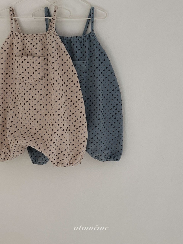 Small Flower Pocket Body Suit