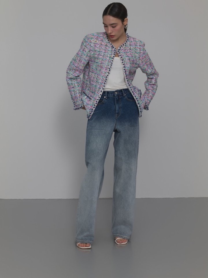 Gradation Denim Pants