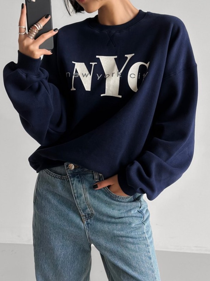 NYC Vintage Print Sweatshirt