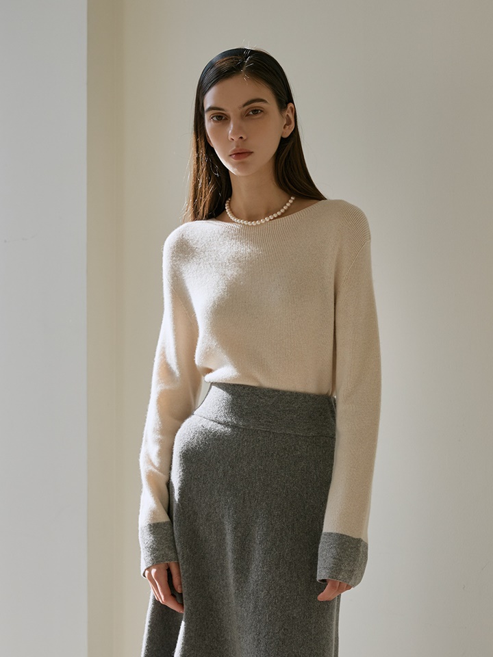 Wholegarment Sleeve Color Round