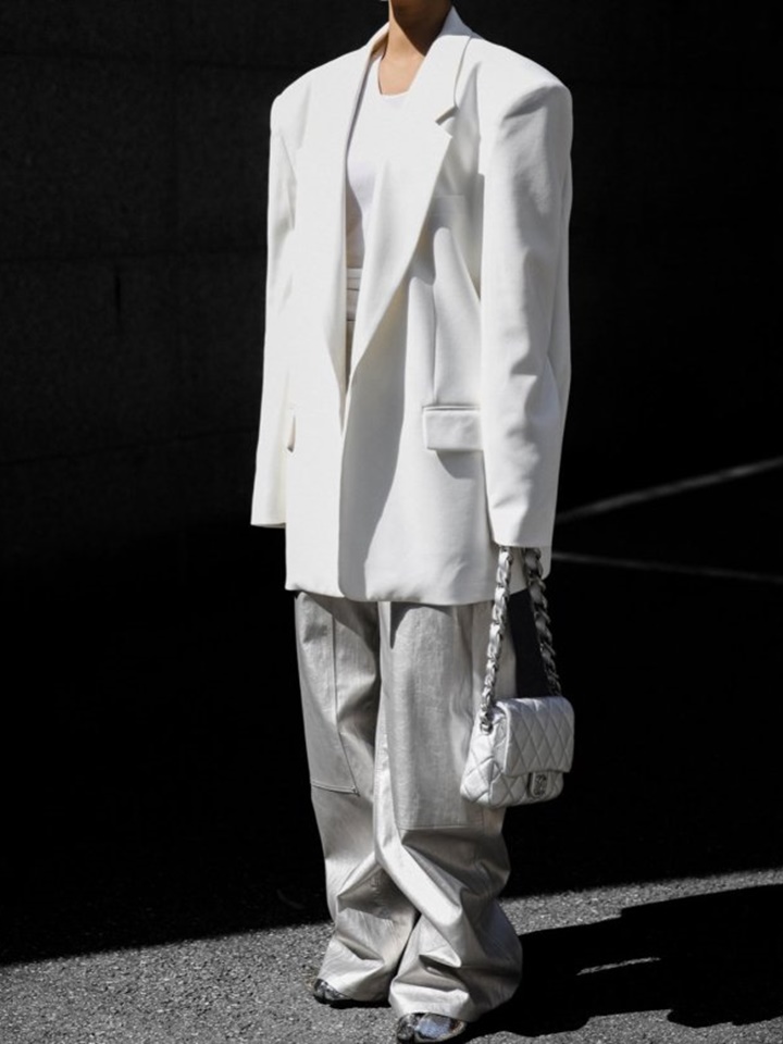 Classic Oversized Maxi Length Blazer