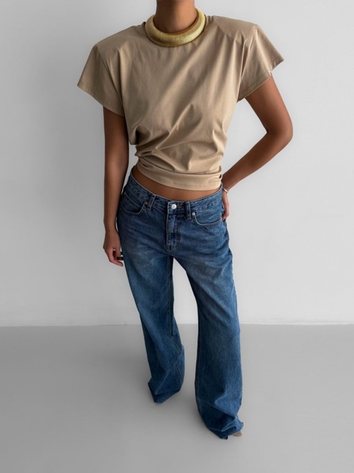 Premium C Classic Slim Padded T Shirt