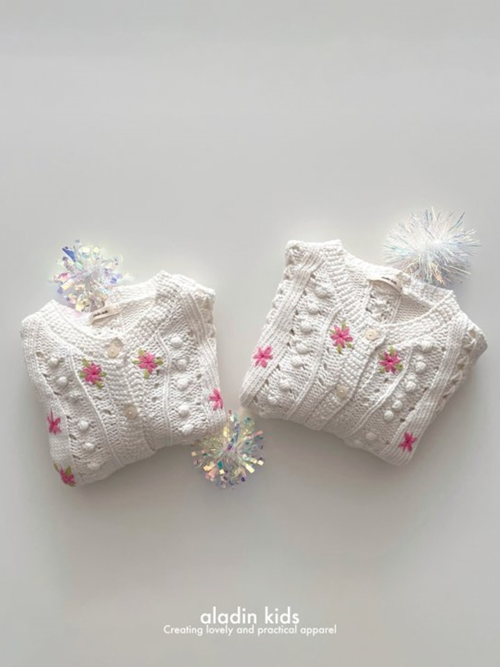 Hand Made Embroidery Cardigan