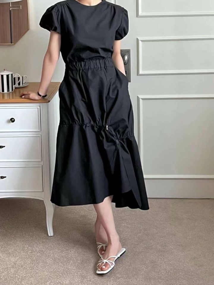 Back Slit One-Piece