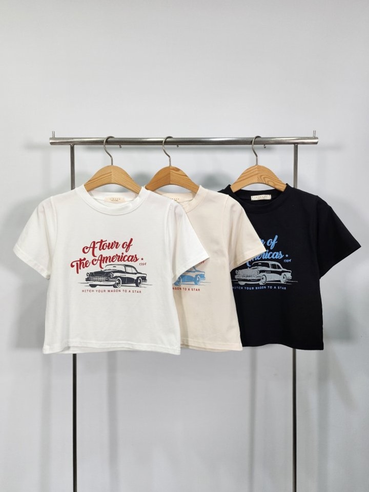 Car Slim Short Sleeve Tee