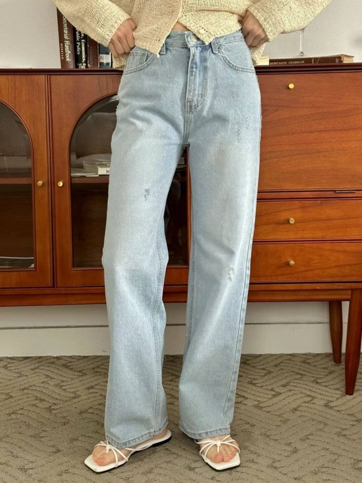Washing Denim Pants