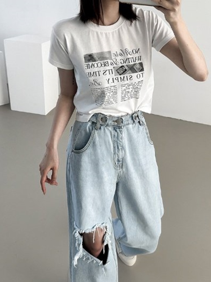 Magazine Short Sleeve Tee