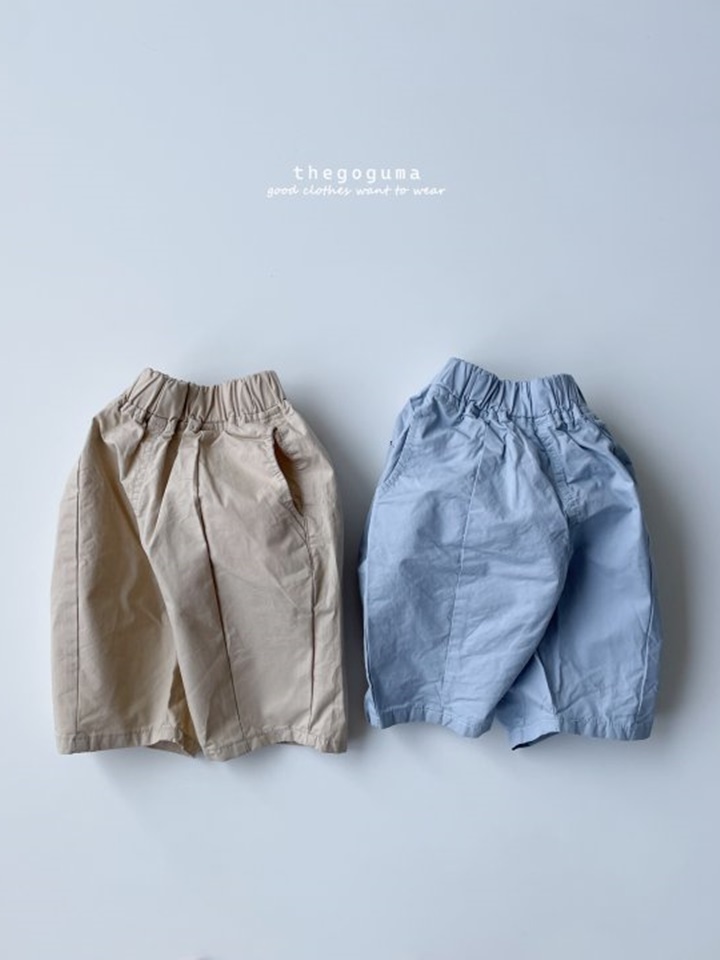 Comfortable Slit C Pants