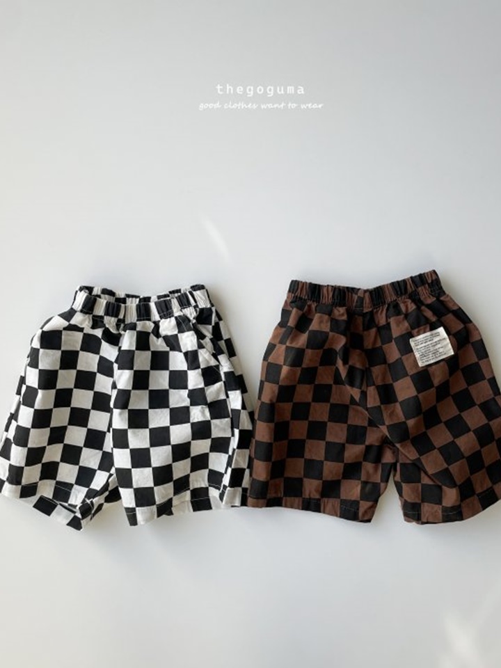 Puzzel Check Pants