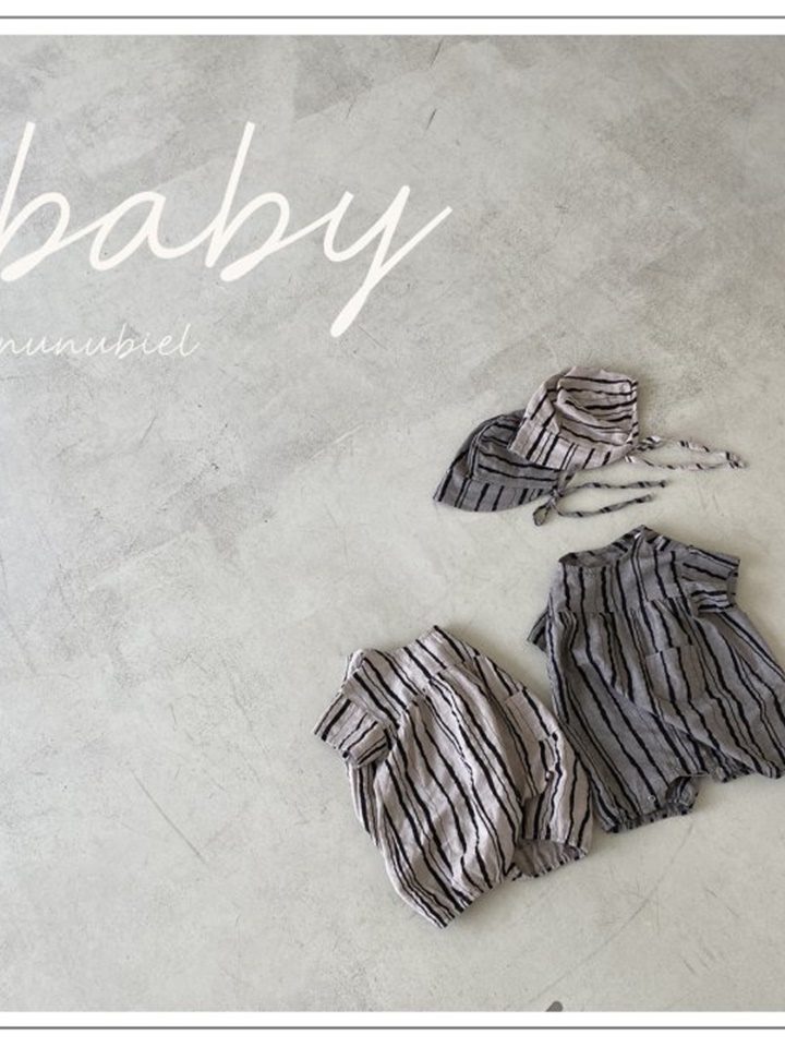ST Romper Bonnet Set