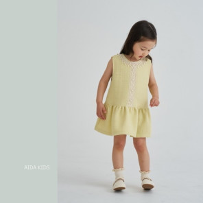 Lemon Tweed One-Piece