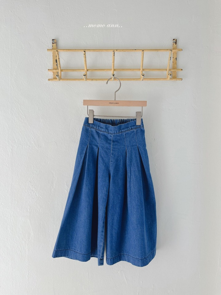 Wide Denim Pants