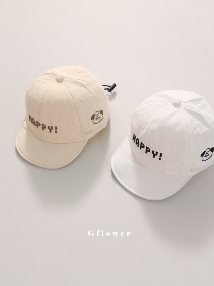 Baby Emboridery Happy Ball Cap