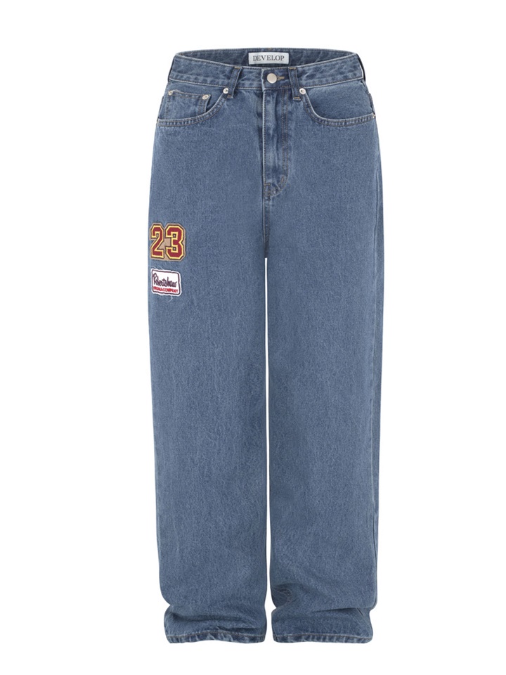 1169 Patch Denim Pants