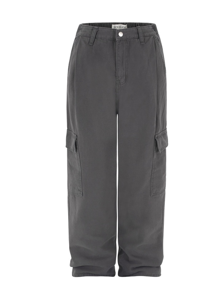 1171 Cargo Banding C Washing Wide Pants