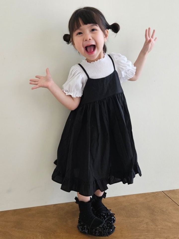 Romance Black Jumper Skirt